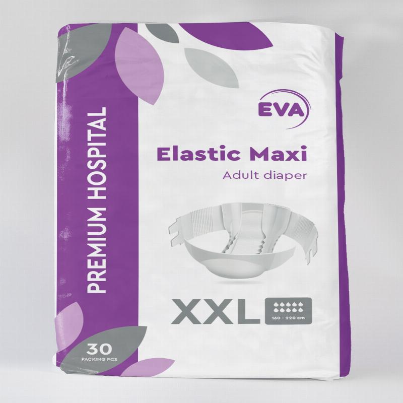 Підгузки для дорослих EVA premium hospital Elastic Maxi, XXL